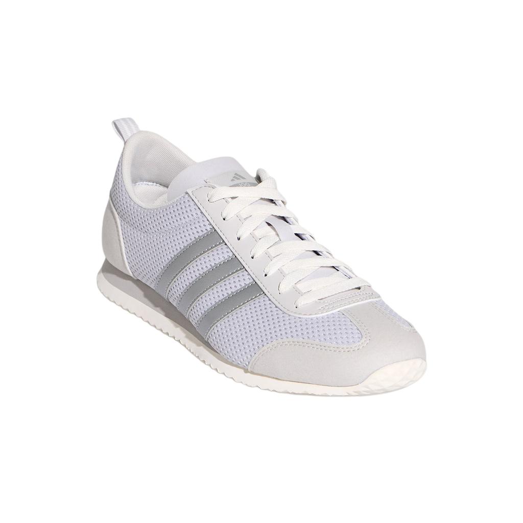 adidas Vs Jog 2.0 Fabric Synthetic Leather Ice Cream T Shoes Comfortable Versatile Low Top Casual Shoes Unisex Sneaker Gray White KH7655