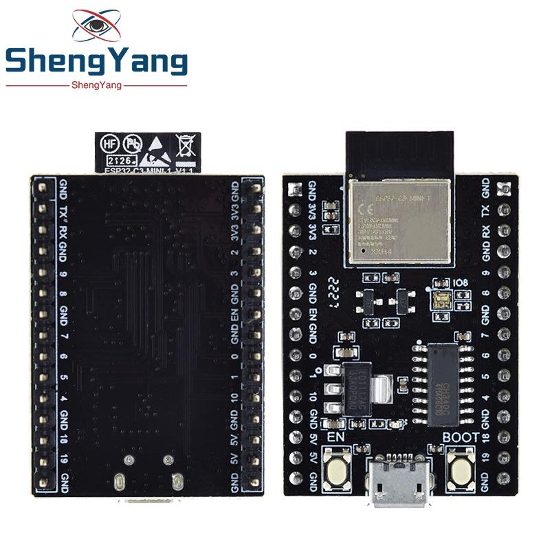 1/3PCS ESP32-C3 Development Board WiFi+Bluetooth 5.0 ESP32-C3-MINI-1 ESP32 Wifi Internet Of Things Module For Arduino