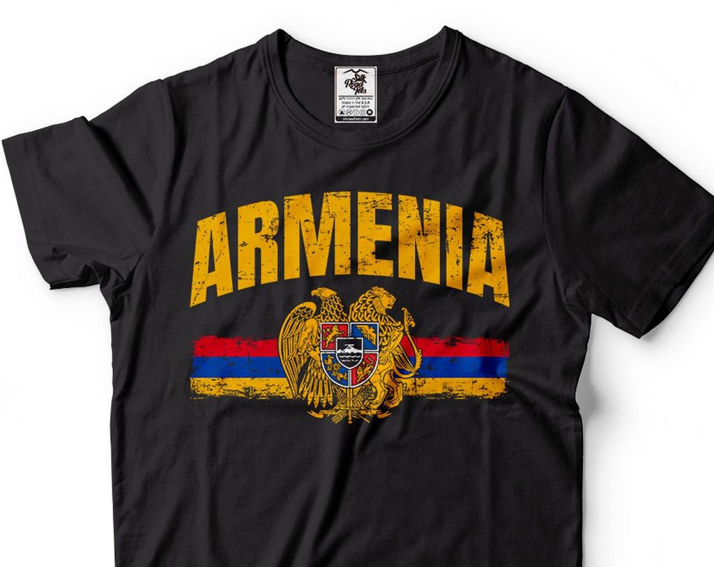 Koszulka z flagą Armenii: Unisex koszulka z dumą Armenii