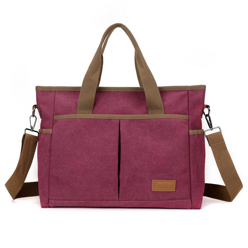 One-shoulder Women's Bag New Urban Simple Large-capacity Portable Messenger Bag Casual Women's Bag