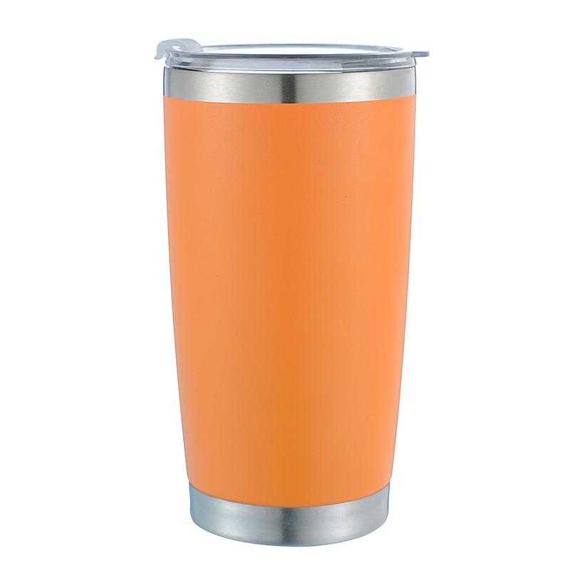 Large Capacity  Thermos Cup 600ml Vacuum Flasks Portable Stainless Steel Thermos Cup Water Bottle Travel Tea Mug Office Thermos Cup