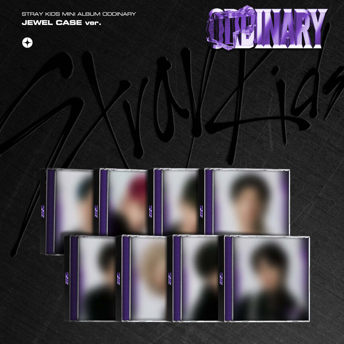 Stray Kids - ODDINARY [JEWEL CASE ver.] (Random 1 of 8 types)