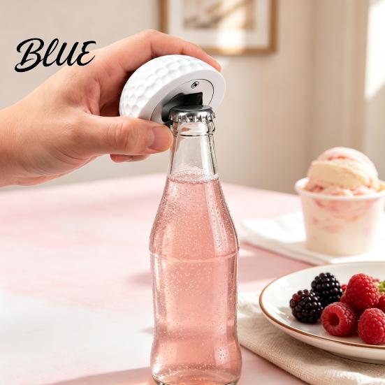 Desktop Ornament for Golf Lovers Imitation Ball Bottle Opener Ergonomic Beer Creative Themed Bar Tool Party Favors Kitchen Home And Use Compact