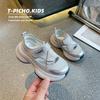 Boys Sports Sandals Summer Hollow Breathable Chunky Dad Shoes Korean Style Beach Sandals for Big Kids