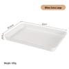 YiCang Deepened Thickened Plastic Rectangular Serving Tray
