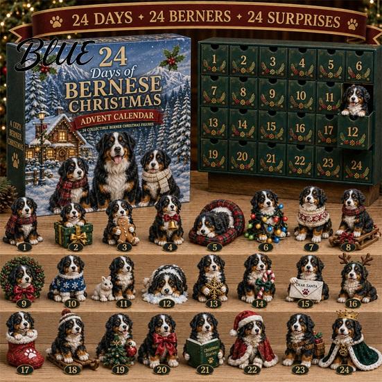 Christmas Party Favor with Mini Calendar 24-Day Tzu Advent Toy Shih Countdown Set Dog Stocking
