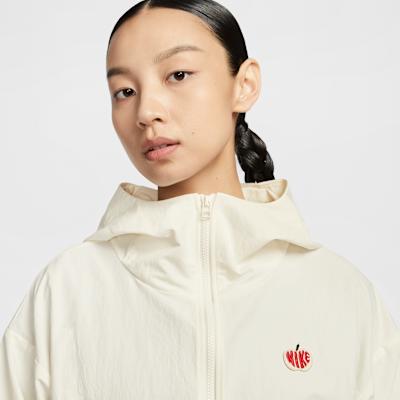 Kadın Nike Sportswear AS W NSW TREND WVN JKT GCEL Ceket & Mont Kadın Beyaz
