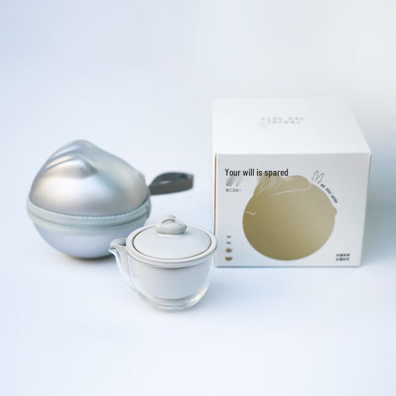 Портативный керамический чайный набор «Кролик Жуи»