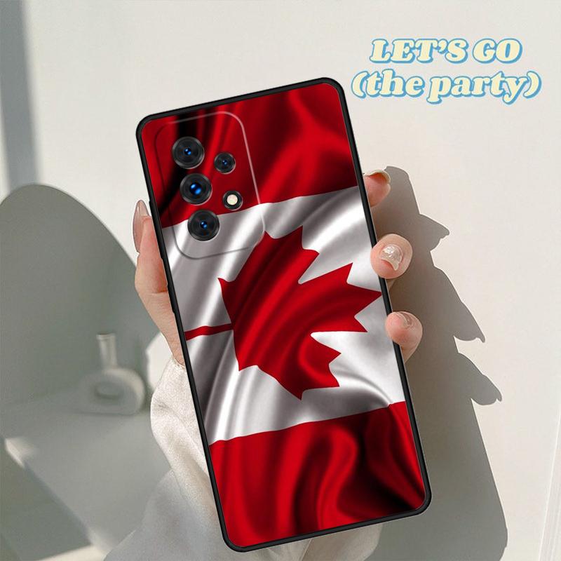 Canada Canadian Flag Phone Case For Samsung Galaxy A42 A31 A40 A51 A71 A32 A80 A91 A52 A72 A73 A20e A21S A50 A70 A11 A12 Cover