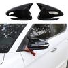 Side Rear View Mirror Cover Cap Trim For Hyundai Elantra 2017-2020 Glossy Black