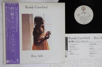 Disco LP RANDY CRAWFORD - Raw Silk P10676W WARNER BROS 1979 Japón Obi Soul/Funk Usado