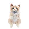 Cute Ragdoll Kitten Plush Backpack Toy for Girls and Kids