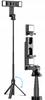 Selfie Stick Tripod Remote Control Bluetooth LED