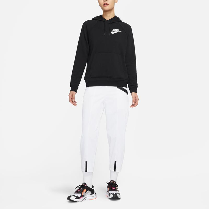 Nike Knitted Casual Hoodie Women Hoodies Black White CI1193-010