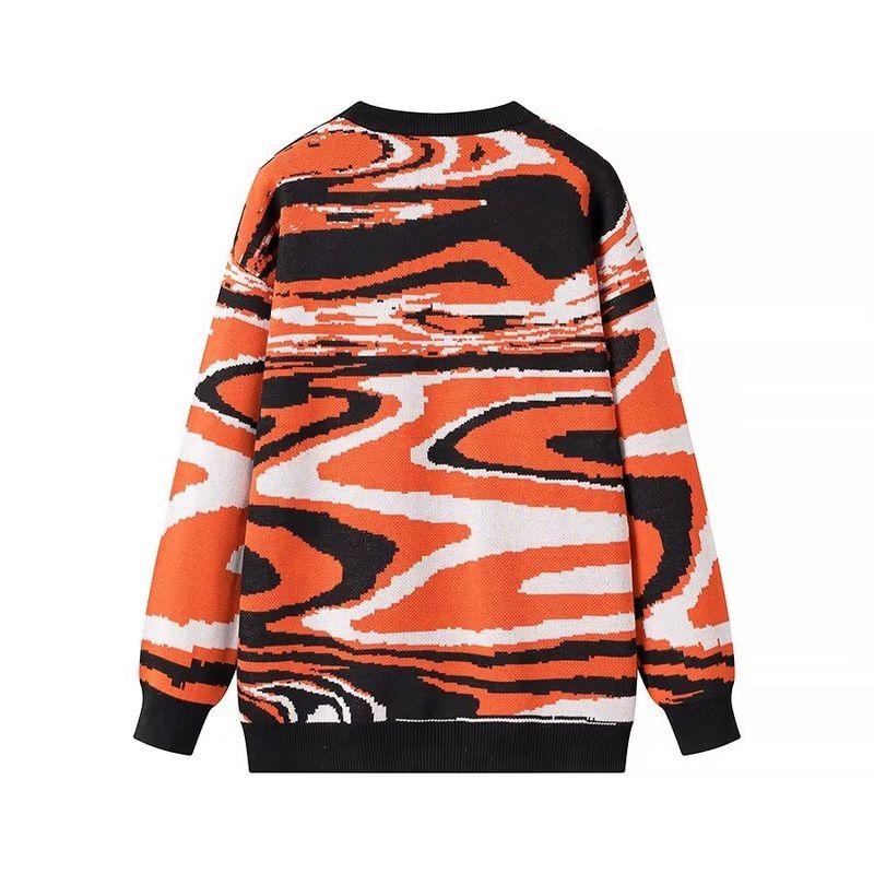 Zab Autumn New Women's Clothing Fashion Style French Style Design Fashion All-Match Zebra Pattern Loose Pullover