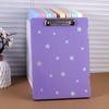A4 Clipboard Paper Clip Holder Pen Slot Storage Organizer Back To School Stationery Supplies Sketch Art Drawing Painting Board