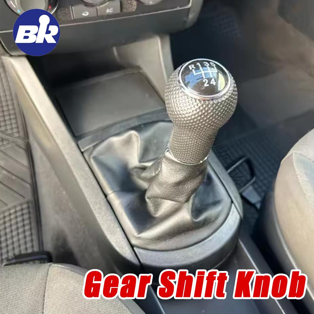 New Product 5/6 Speed Car-Styling Gear Stick Shift Knob for Seat Ibiza 2002 2003 2004 2005 2006 2007 2008 Leather Boot Interior