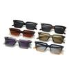  Ins Popular Fashion Cat Eye Sunglasses Men Gradient Shades UV400 Retro Rivets Decoration Women Sun Glasses