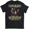 Cute Dragon It's Not My Fault You Thought I Was Normal T-Shirt, Tank Top, Long Sleeve, Sweatshirt, Hoodie Men Women Kids Made In Canada Black