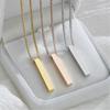 personality pendant necklace stainless steel