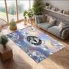 Tappeto in Flanella Stampato Manchester United Antiscivolo Morbido Poliestere Tappeto per Pavimento Tappetino Decorativo per Interni per Camera da Letto Soggiorno Divano