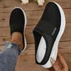 Women's Solid Color Mules, Soft Sole Platform Slip On Walking Shoes, Half Drag Breathable Shoes