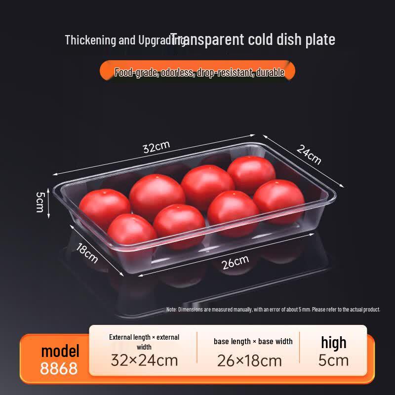 Qianxing Acrylic Transparent Serving Tray