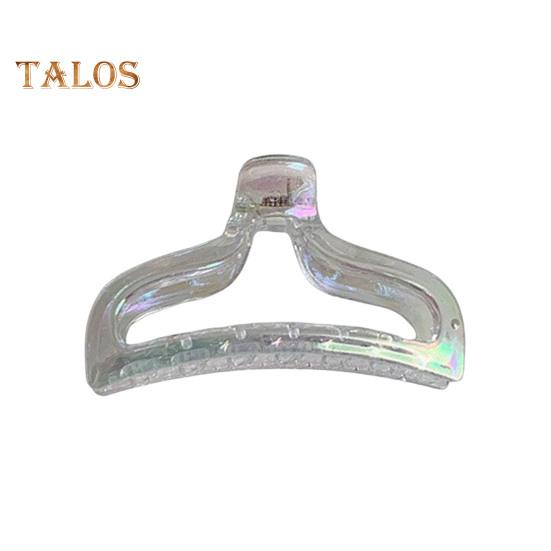 Women Hair Claw Transparent Design Strong Grip Hair Clip Back Head Large Size Hair Organizer Hairstyles Accessories