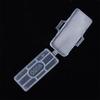 100Pcs Cable Label Tag Box Transparent Plastic Cable Tie Marker Wire Sign Name Holder Display Identification Seal Case