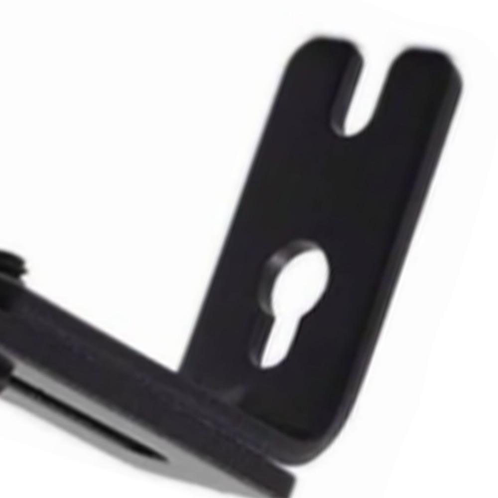 3pcs Adjustable Drapery Rod Holders Iron Curtain Rod Support Curtain Brackets Home