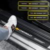 4 Piezas Protector de Puerta para Modificación de Coche Cinta Antiarañazos Protector de Umbral de Maletero Pegatinas para Bordes de Puerta Para Silverado Impala Malibu Cruze
