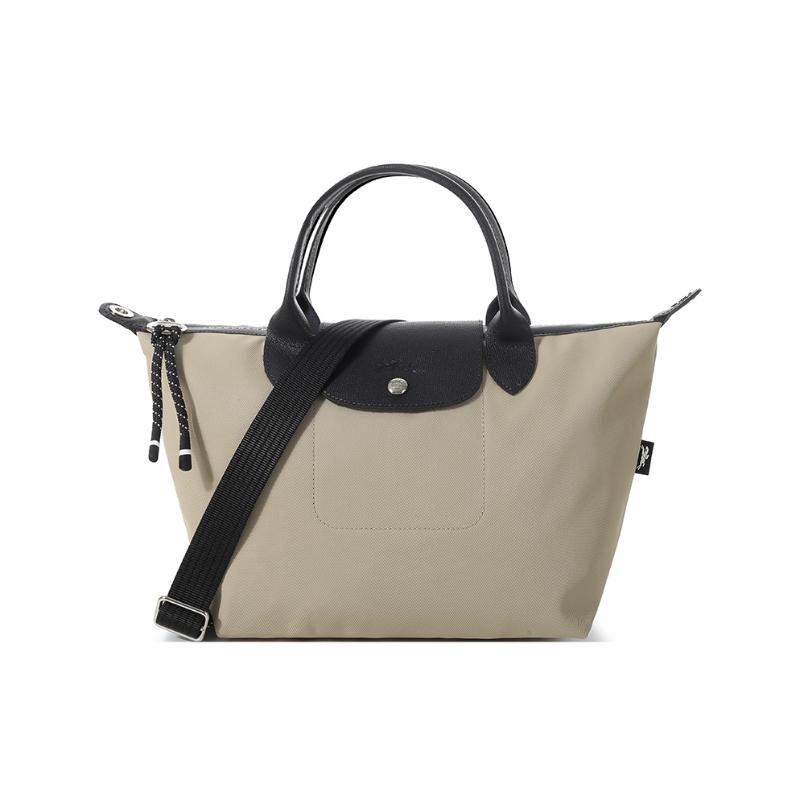 

Longchamp Le Pliage Energy Мінімалістична Модна Сумка-Тоут на Плече з Короткими Ручками з Переробленого Полотна Маленька Жіноча Сумка-Тоут Колір Землисто-Коричневий 1512HSR299 Basic Set (Bag)