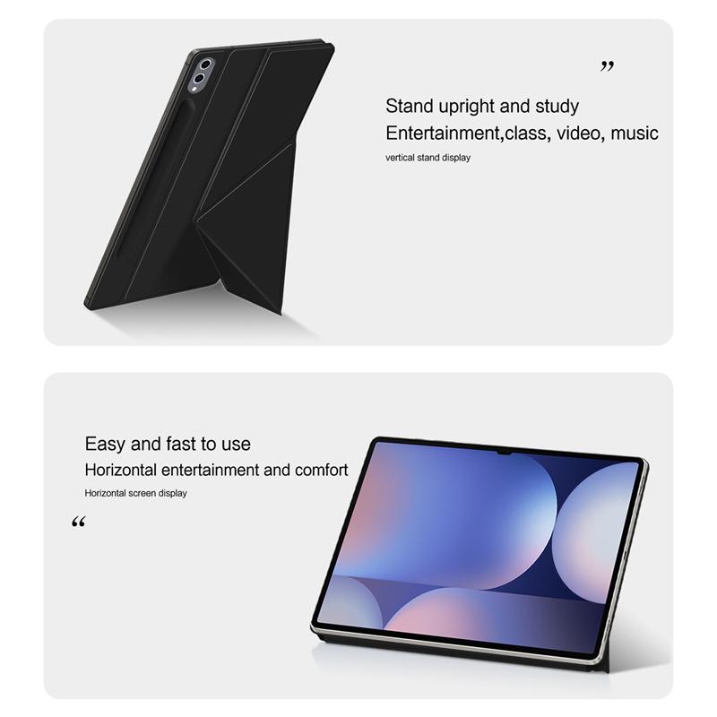 Magnetic Case For Samsung Galaxy Tab S10 Ultra 14.6 S10 FE Plus 13.1" S10+ S9+ 12.4" S9 FE 10.9 S8 S7 11 inch Tablet Smart Cover