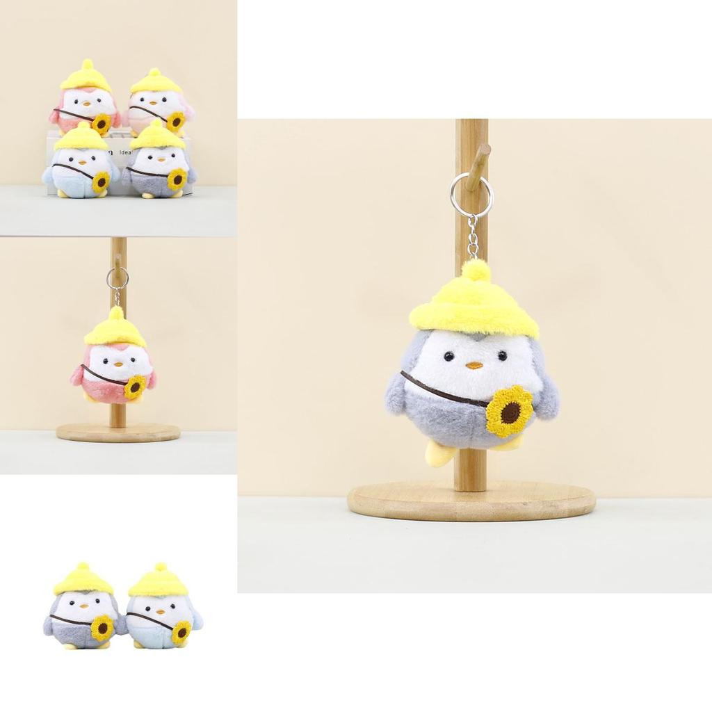 Charming Penguin Plush Keychain Cute Stuffed Animal Bag Charm Designed For Fun