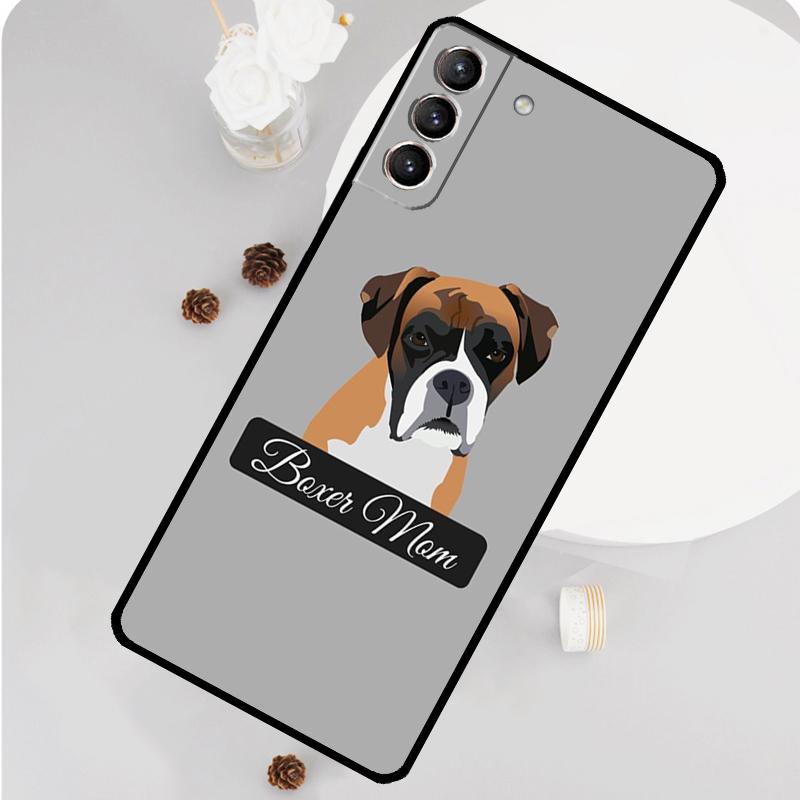 Boxer Hund Handyhülle Für Samsung Galaxy S25 S26 Ultra S20 S21 S22 S23 S24 Plus S10 S25 FE Funda Abdeckung