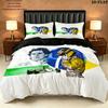 Ayrton Senna Bedding Quilt Set Quilt Cover Pillowcase Home Decoration Birthday Gift (1 * duvet cover + 2 * pillowcase, without core)