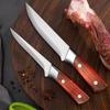 Meat Cleaver Chef Knife Stainless Steel Boning Knife Sharp Slaughtering Sheep Pig Fish Fruit Vegetable Knives with Sheath Kitchen Tool