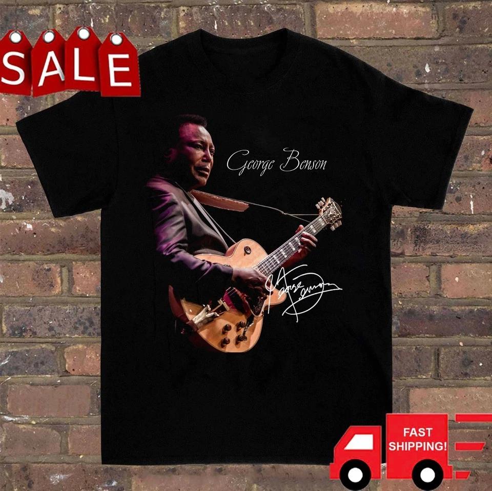 

Guitarist Signature George Benson Shirt Short Sleeve Black Unisex S-5XL E1979 2XL
