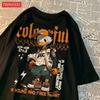Men's I Am Not Fat I Am Fluffy Printed T-Shirt 100% Cotton Oversized Humor Graphic Tees Summer Tops Kawaii Streetwear