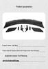 24+ Ford Mustang SC Style Carbon Fiber Rear Spoiler Stabilizer Diffuser