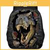 Durable Oxford Cloth Dinosaur Backpack For Kids Large Capacity School Bag
