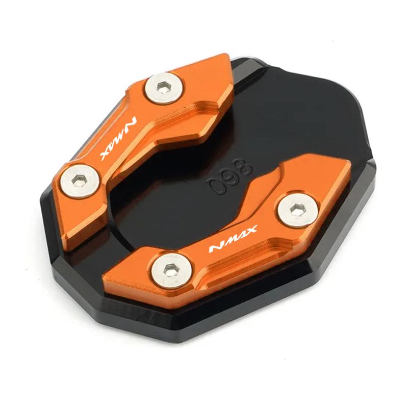 2025 Fit For YAMAHA NMAX155 NMAX125 NMAX 125 155 2017-2025 2025 Motorcycle CNC Side Stand Enlarger Kickstand Enlarge Plate Pad