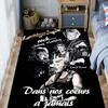 Rock Legend Johnny Halliday carpet Suitable for all seasons Home Decor Doormat Office chair cushion Protective pad