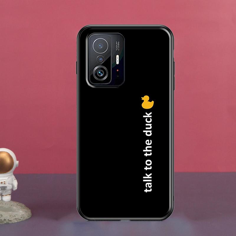 Yellow Duck For POCO X5 X3 F5 Pro X4 F4 GT M5s C40 F3 Case For Xiaomi 13 Lite 12 11T 12T Pro 12X Cover