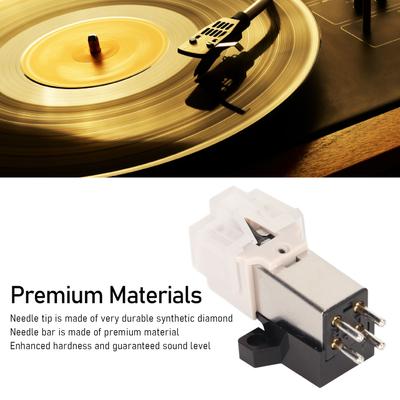AT 3600L Moving Magnet Turntable Cartridge Replacement Phono Cartridge MMLP Cartridge Moving Magnetic Stylus Machine