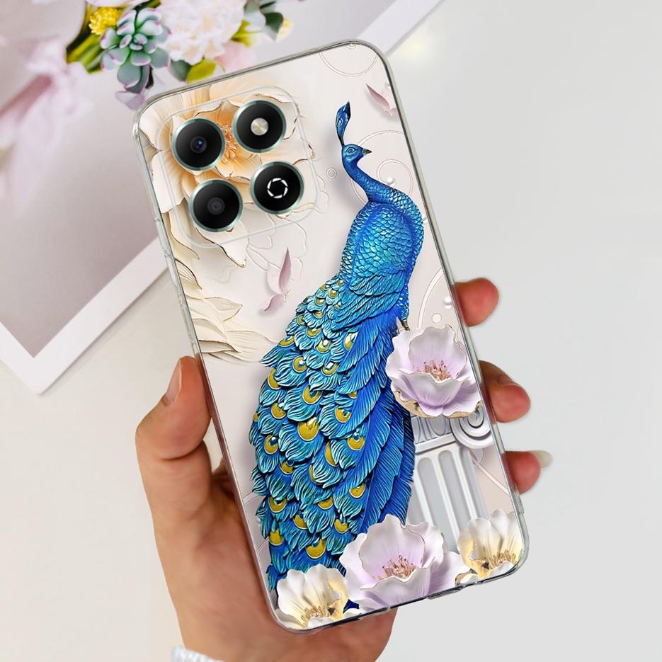 For Honor X6b Case JDY-LX1 JDY-LX2 Stylish Painted Cover Soft Silicone Shell For Honor X6b X 6b HonorX6b Phone Case 6.56'' Coque