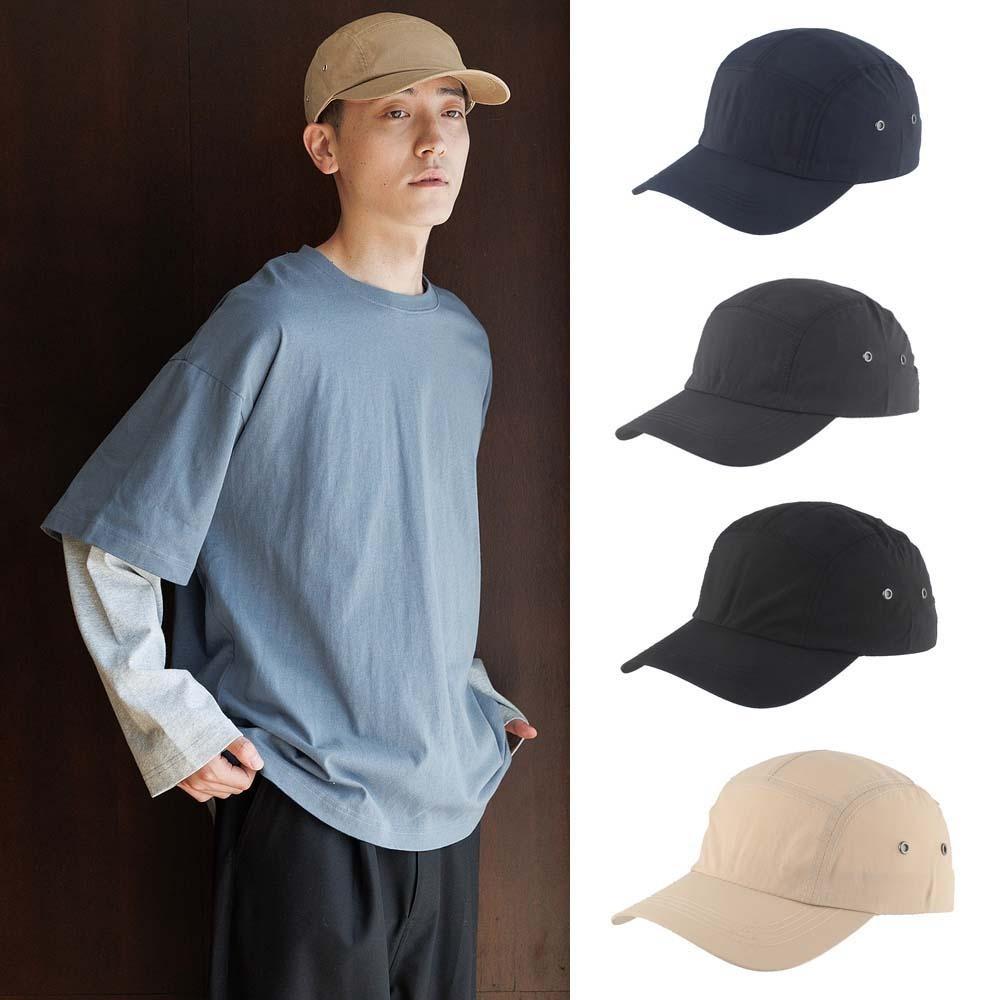 Cotton Quick-drying Baseball Hat Breathable Unisex Sunscreen Hat Solid Color Peaked Cap  Women