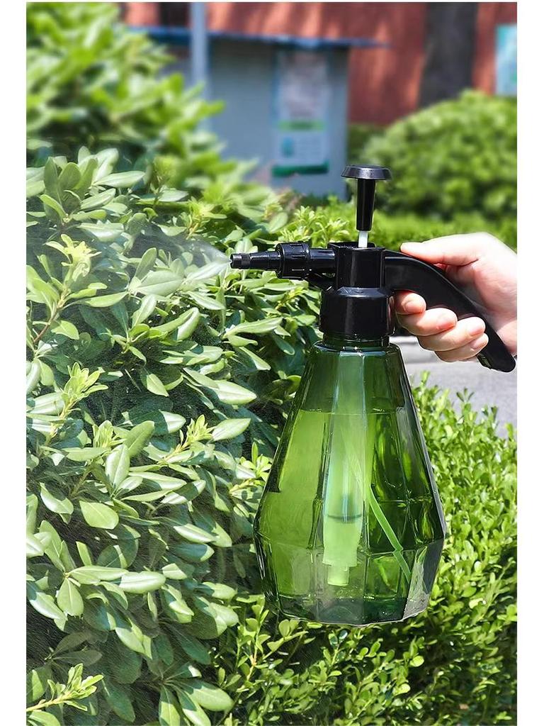Compact Air Pressure Spray Bottle - Multipurpose for Watering, Cleaning, and Alcohol Use