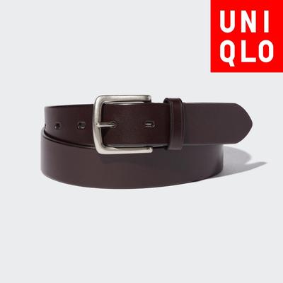 Uniqlo Japan Italian Oiled Leather Belt