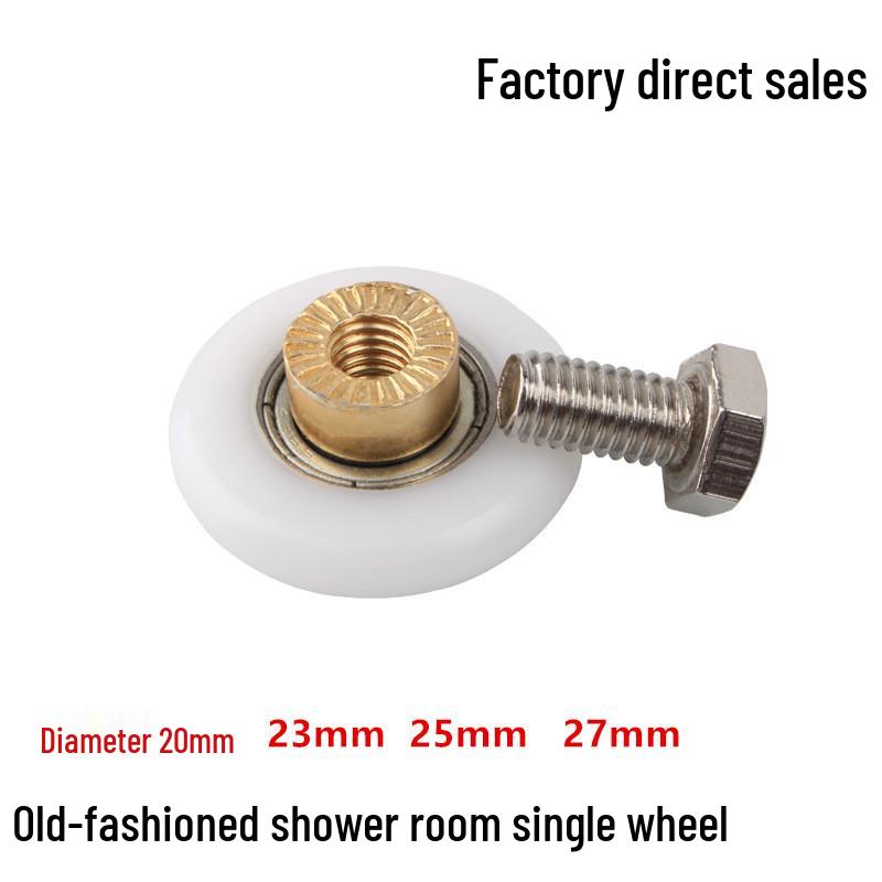 Shower Door Sliding Roller Wheel Pulley Accessory for Glass Doors